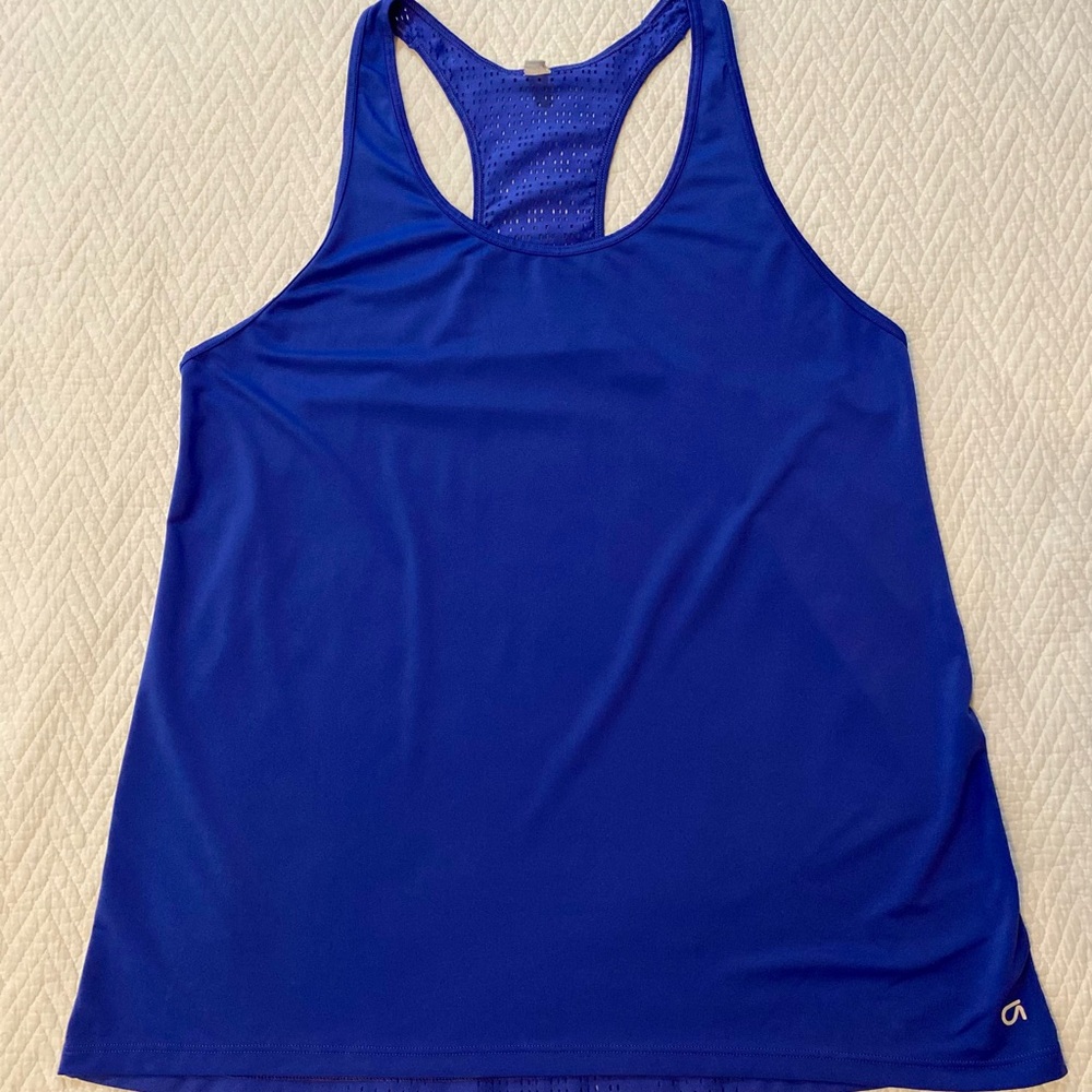 Women's Dark Periwinkle Athletic Tank Top